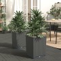 Planters 2 units black polypropylene 30x30x37 cm by vidaXL, Pots and planters - Ref: Foro24-364182, Price: 55,99 €, Discount: %