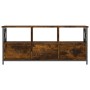 TV-Schrank aus Eisen, geräuchertes Eichensperrholz, 102 x 33 x 45 cm von vidaXL, TV-Möbel - Ref: Foro24-831790, Preis: 84,31 ...