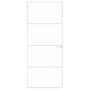 Interior door tempered glass and white aluminum 83x201.5cm by vidaXL, Doors for the home - Ref: Foro24-153667, Price: 209,39 ...