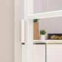 Puerta de interior vidrio templado y aluminio blanco 83x201,5cm | Foro24.es | Tu tienda online para hogar, jardín y más Foro24.es