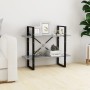 2-stufiges betongraues Sperrholzregal 80x30x70 cm von vidaXL, Bücherregale und Regale - Ref: Foro24-806451, Preis: 32,83 €, R...