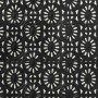 Mesa de centro plegable estilo vintage metal negro 100x50x45 cm