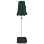Double umbrella with green LED lights 316x240 cm by vidaXL, Umbrellas - Ref: Foro24-362970, Price: 139,44 €, Discount: %