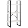 Ablageregal aus massivem Weißkiefernholz, 60 x 30 x 105 cm von vidaXL, Bücherregale und Regale - Ref: Foro24-806513, Preis: 4...