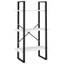 Solid white pine wood storage shelf 60x30x105cm by vidaXL, Bookcases and shelves - Ref: Foro24-806513, Price: 41,02 €, Discou...