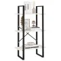 Solid white pine wood storage shelf 60x30x105cm by vidaXL, Bookcases and shelves - Ref: Foro24-806513, Price: 41,02 €, Discou...