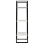 Solid white pine wood storage shelf 60x30x105cm by vidaXL, Bookcases and shelves - Ref: Foro24-806513, Price: 41,02 €, Discou...