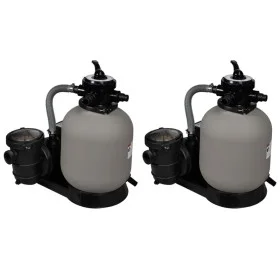 Sandfilterpumpen 2 Stück 600 W 17000 l/h von vidaXL, Pool- und Spa-Filter - Ref: Foro24-277090, Preis: 626,09 €, Rabatt: %