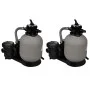Bombas de filtro de arena 2 unidades 600 W 17000 l/h de vidaXL, Filtros para piscinas y spa - Ref: Foro24-277090, Precio: 639...