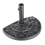 Schwarzer mittelgroßer Schirmständer von HI, Schirmständer - Ref: Foro24-435295, Preis: 46,34 €, Rabatt: %