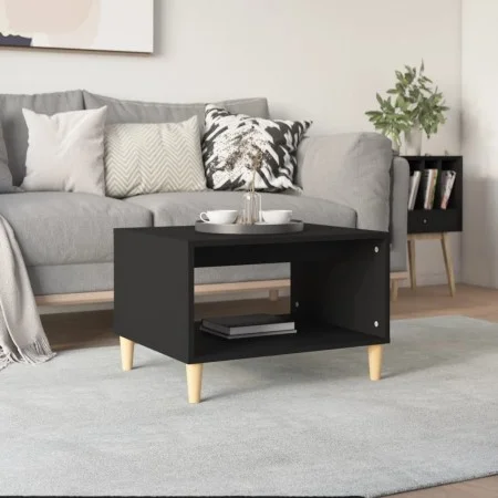 Couchtisch aus schwarzem Sperrholz, 60 x 50 x 40 cm von vidaXL, Couchtisch - Ref: Foro24-812673, Preis: 40,81 €, Rabatt: %