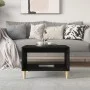 Couchtisch aus schwarzem Sperrholz, 60 x 50 x 40 cm von vidaXL, Couchtisch - Ref: Foro24-812673, Preis: 40,81 €, Rabatt: %
