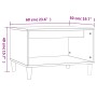 Couchtisch aus schwarzem Sperrholz, 60 x 50 x 40 cm von vidaXL, Couchtisch - Ref: Foro24-812673, Preis: 41,35 €, Rabatt: %