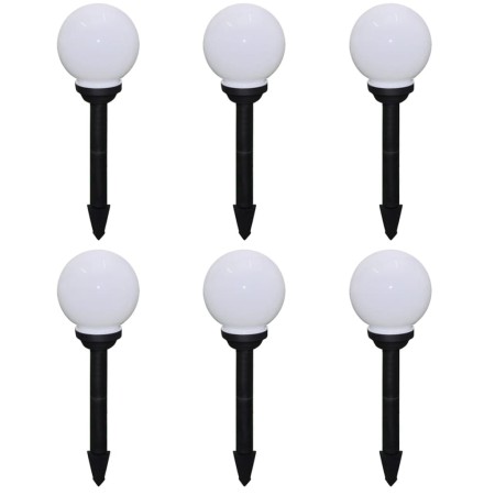 Lámparas de jardín para camino 6 uds con pica de tierra 20 cm by vidaXL, Outdoor lighting - Ref: Foro24-277115, Price: 91,71 ...