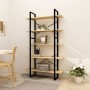 Estantería de 5 niveles madera maciza de pino 100x30x175 cm by vidaXL, Bookcases and shelves - Ref: Foro24-3082003, Price: 12...