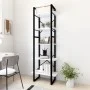 5-stöckiges Regal aus grauem Sperrholz, 60 x 30 x 175 cm von vidaXL, Bücherregale und Regale - Ref: Foro24-3081978, Preis: 85...