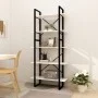 Engineered wood 5-level white shelf 80x30x175 cm by vidaXL, Bookcases and shelves - Ref: Foro24-3081988, Price: 91,96 €, Disc...