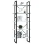 Engineered wood 5-level white shelf 80x30x175 cm by vidaXL, Bookcases and shelves - Ref: Foro24-3081988, Price: 91,96 €, Disc...