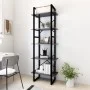 5-tier shelving unit gray engineered wood 60x30x175 cm by vidaXL, Bookcases and shelves - Ref: Foro24-3081980, Price: 82,64 €...