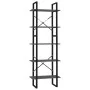 5-tier shelving unit gray engineered wood 60x30x175 cm by vidaXL, Bookcases and shelves - Ref: Foro24-3081980, Price: 82,64 €...