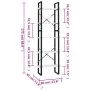 5-tier shelving unit gray engineered wood 60x30x175 cm by vidaXL, Bookcases and shelves - Ref: Foro24-3081980, Price: 82,64 €...