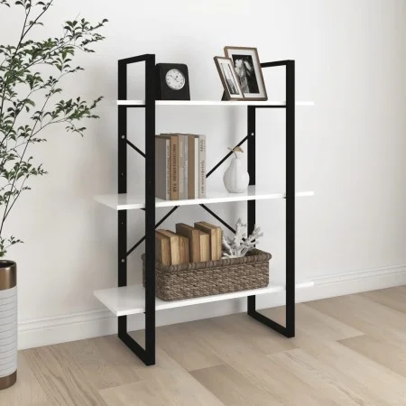 Sperrholzregal weiß 80x30x105 cm von vidaXL, Bücherregale und Regale - Ref: Foro24-806527, Preis: 39,01 €, Rabatt: %
