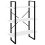 Estantería de madera contrachapada blanco 80x30x105 cm de vidaXL, Librerías y estanterías - Ref: Foro24-806527, Precio: 39,31 €