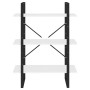 Estantería de madera contrachapada blanco 80x30x105 cm de vidaXL, Librerías y estanterías - Ref: Foro24-806527, Precio: 39,31 €