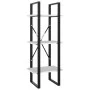 5-stöckiges Regal aus weißem Sperrholz, 40 x 30 x 175 cm von vidaXL, Bücherregale und Regale - Ref: Foro24-3081968, Preis: 79...