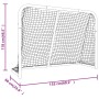 Hockey und Netz Stahl Polyester rot weiß Tor 153x60x118cm von vidaXL, Feldhockeytore - Ref: Foro24-93741, Preis: 93,40 €, Rab...