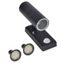 Wall light with sensor and LED, stainless steel, black by vidaXL, Outdoor lighting - Ref: Foro24-41097, Price: 35,04 €, Disco...