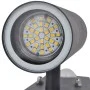 Wandleuchte mit Sensor und LED, Edelstahl, schwarz von vidaXL, Außenbeleuchtung - Ref: Foro24-41097, Preis: 38,30 €, Rabatt: %