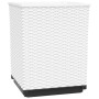 Planters 4 units white polypropylene 30x30x37 cm by vidaXL, Pots and planters - Ref: Foro24-364188, Price: 101,52 €, Discount: %