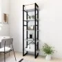 5-tier shelving unit gray engineered wood 60x30x175 cm by vidaXL, Bookcases and shelves - Ref: Foro24-3081982, Price: 82,75 €...