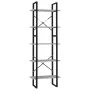 5-tier shelving unit gray engineered wood 60x30x175 cm by vidaXL, Bookcases and shelves - Ref: Foro24-3081982, Price: 82,75 €...
