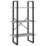 5-tier shelving unit gray engineered wood 60x30x175 cm by vidaXL, Bookcases and shelves - Ref: Foro24-3081982, Price: 82,75 €...