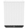 Planters 4 units white polypropylene 30x30x37 cm by vidaXL, Pots and planters - Ref: Foro24-364188, Price: 101,52 €, Discount: %