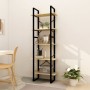 Solid pine wood 5-level shelf 60x30x175 cm by vidaXL, Bookcases and shelves - Ref: Foro24-3081983, Price: 103,99 €, Discount: %