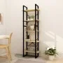 Solid pine wood 5-level shelf 60x30x175 cm by vidaXL, Bookcases and shelves - Ref: Foro24-3081983, Price: 102,72 €, Discount: %