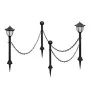 4pcs Solar Lamps with Chain Fence and Posts by vidaXL, Outdoor lighting - Ref: Foro24-277119, Price: 64,77 €, Discount: %