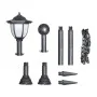 4pcs Solar Lamps with Chain Fence and Posts by vidaXL, Outdoor lighting - Ref: Foro24-277119, Price: 64,77 €, Discount: %