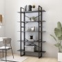 5-level gray engineered wood shelf 100x30x175 cm by vidaXL, Bookcases and shelves - Ref: Foro24-3082000, Price: 97,71 €, Disc...