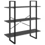 5-level gray engineered wood shelf 100x30x175 cm by vidaXL, Bookcases and shelves - Ref: Foro24-3082000, Price: 96,51 €, Disc...