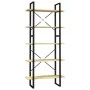Estantería de 5 niveles madera maciza pino 80x30x175 cm de vidaXL, Librerías y estanterías - Ref: Foro24-3081993, Precio: 117...