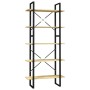 Estantería de 5 niveles madera maciza pino 80x30x175 cm by vidaXL, Bookcases and shelves - Ref: Foro24-3081993, Price: 118,71...