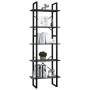 Regal 5-stufiges Kiefernholzregal in Grau 60x30x175 cm von vidaXL, Bücherregale und Regale - Ref: Foro24-3081985, Preis: 104,...