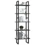 Regal 5-stufiges Kiefernholzregal in Grau 60x30x175 cm von vidaXL, Bücherregale und Regale - Ref: Foro24-3081985, Preis: 102,...