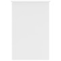 Weißer Sperrholzschreibtisch 100x50x76 cm von vidaXL, Schreibtische - Ref: Foro24-800549, Preis: 59,51 €, Rabatt: %