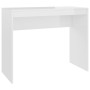 Schreibtisch aus glänzend weißem Sperrholz, 90 x 40 x 72 cm von vidaXL, Schreibtische - Ref: Foro24-800384, Preis: 48,69 €, R...