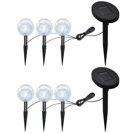 LED-Gartenlampen mit Ankern und Solarpanels 6 Stk von vidaXL, Außenbeleuchtung - Ref: Foro24-277121, Preis: 48,56 €, Rabatt: %